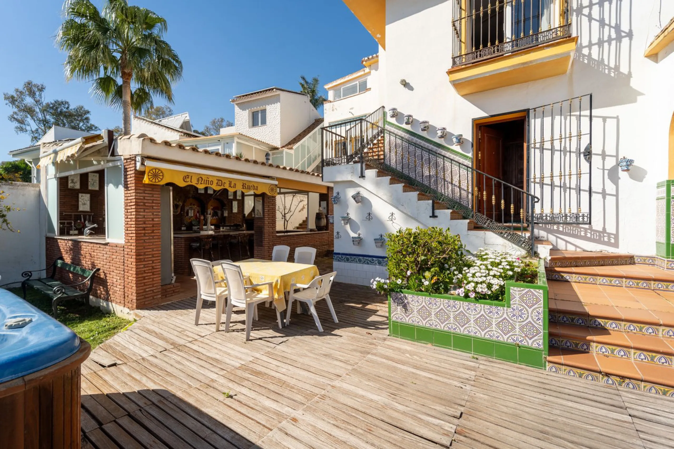 Exclusive Andalusian-Style Villa with Panoramic Sea Views in Torremuelle