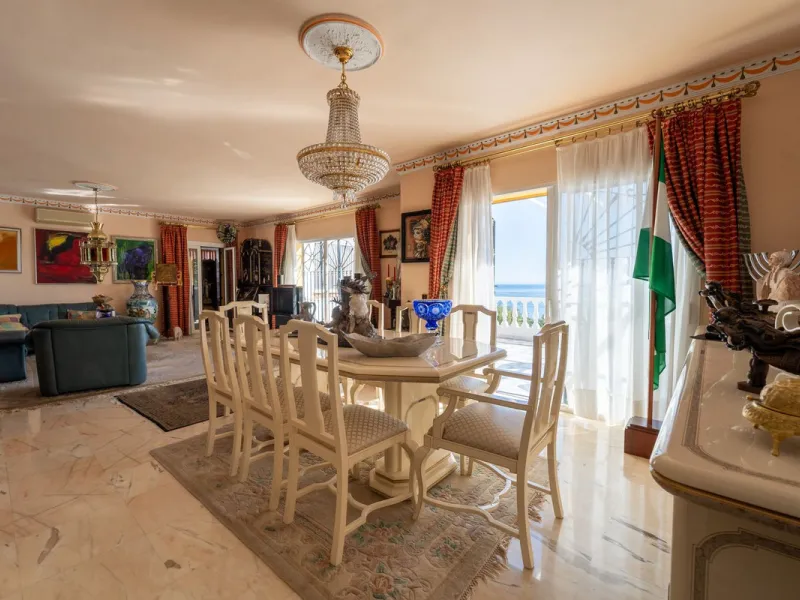 Exclusive Andalusian-Style Villa with Panoramic Sea Views in Torremuelle