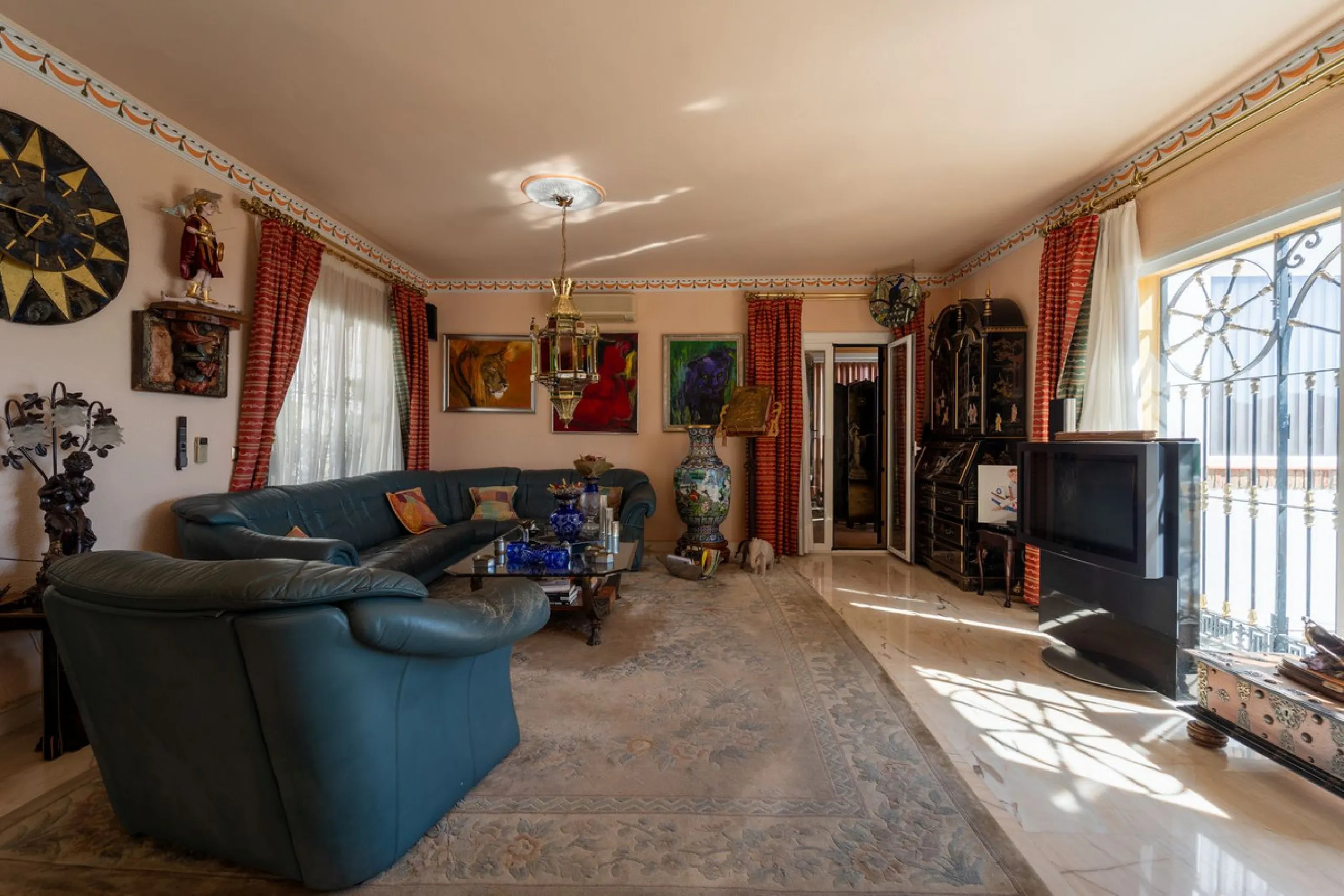 Exclusive Andalusian-Style Villa with Panoramic Sea Views in Torremuelle