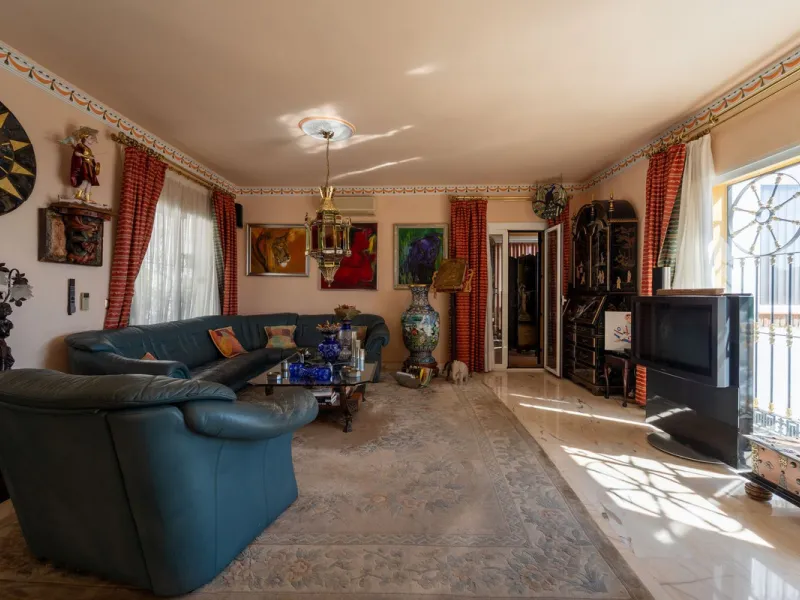 Exclusive Andalusian-Style Villa with Panoramic Sea Views in Torremuelle