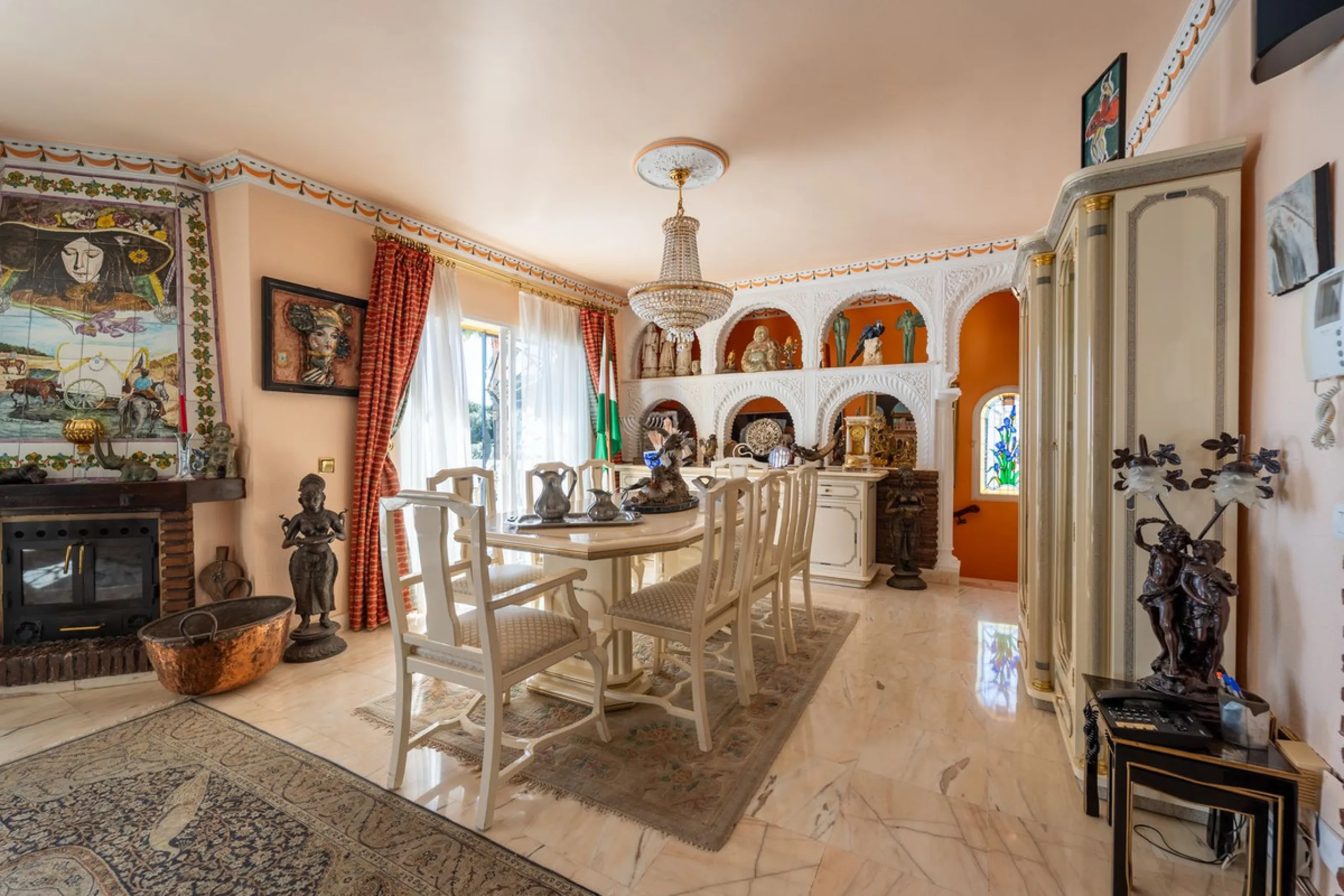 Exclusive Andalusian-Style Villa with Panoramic Sea Views in Torremuelle