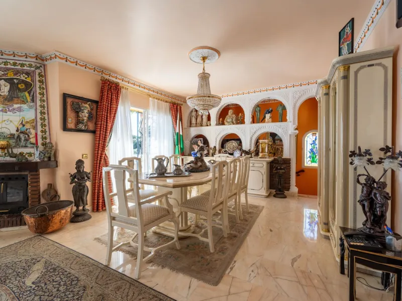 Exclusive Andalusian-Style Villa with Panoramic Sea Views in Torremuelle