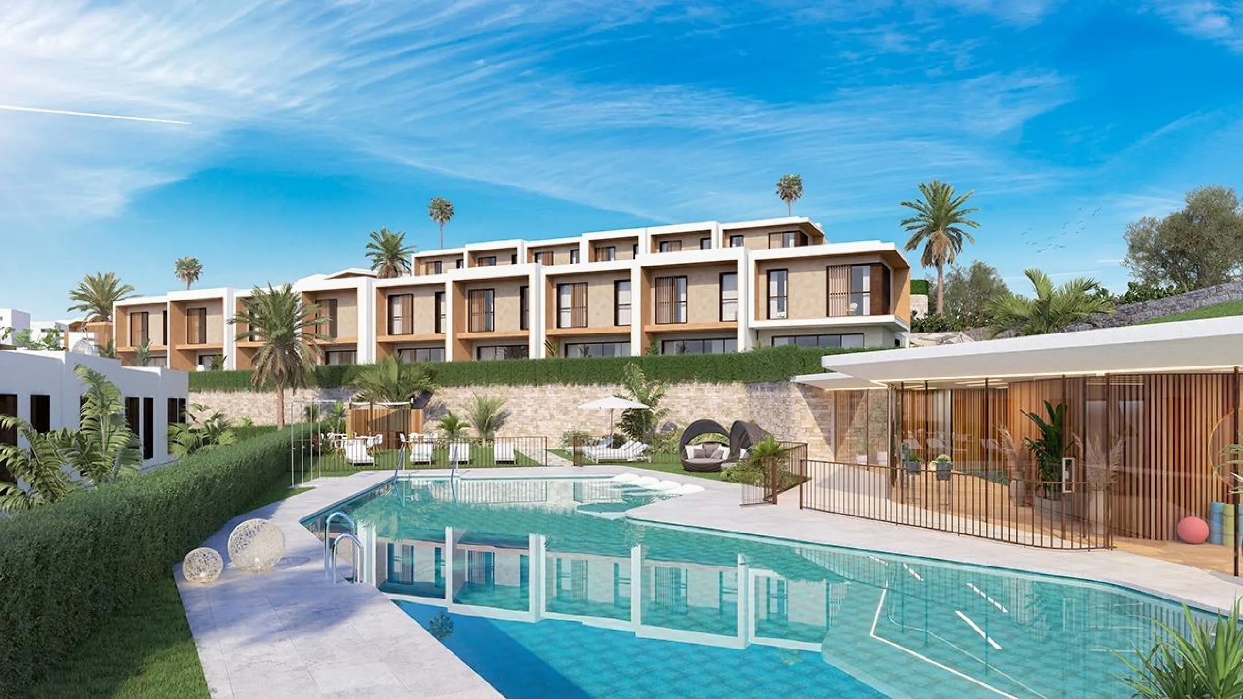 New Build Townhouses and Corner Semi Detached Homes at La Cala de Mijas& & Exclusive Gated Residential Complex on the Costa del Sol& This modern gated residential complex is ideally located in one of the most sought after areas of the Costa del S