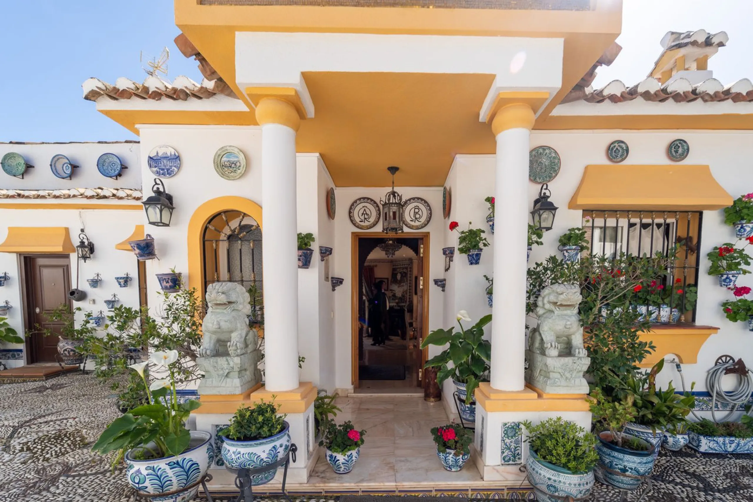 Exclusive Andalusian-Style Villa with Panoramic Sea Views in Torremuelle