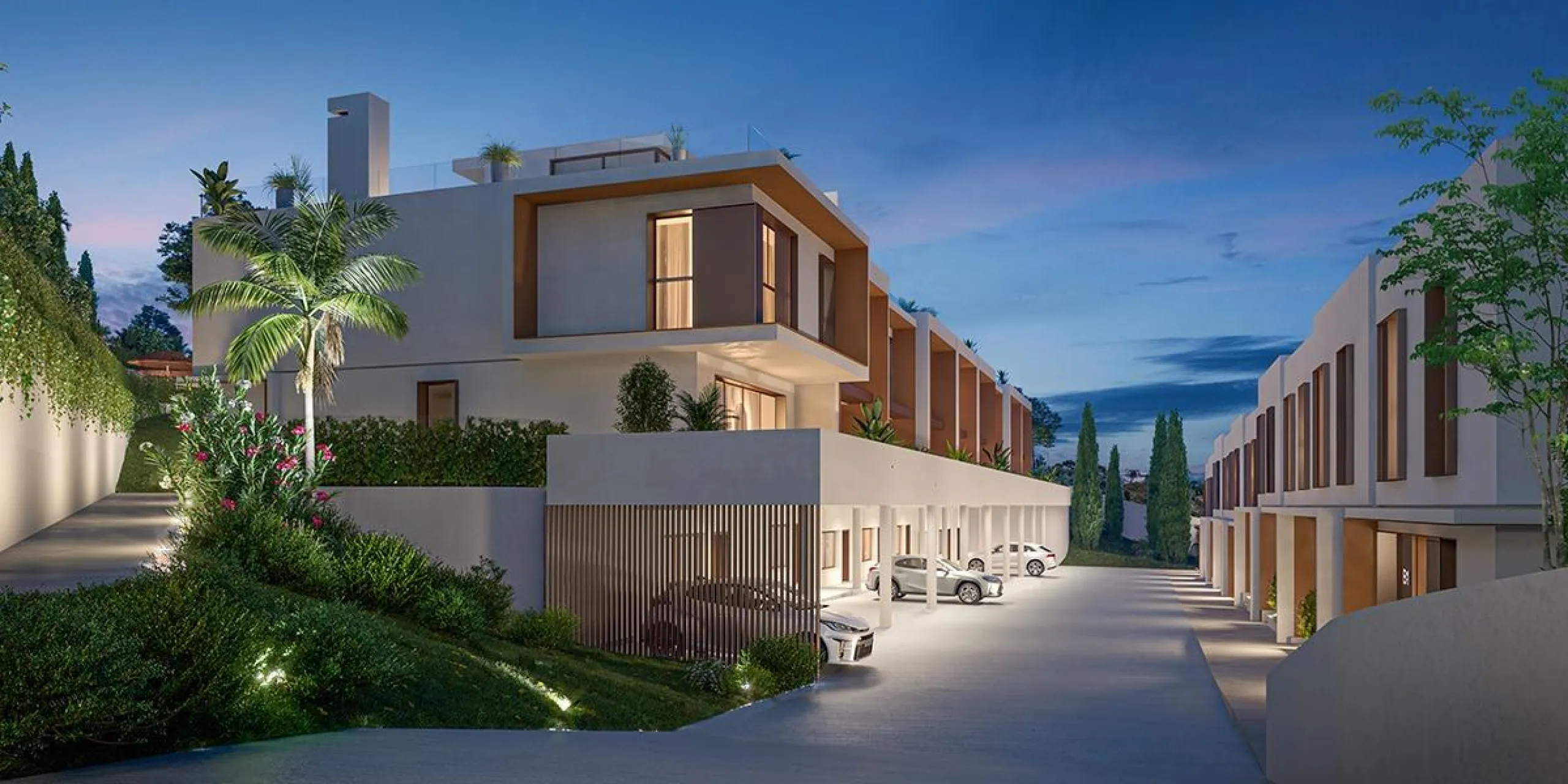 New Build Townhouses and Corner Semi Detached Homes at La Cala de Mijas& & Exclusive Gated Residential Complex on the Costa del Sol& This modern gated residential complex is ideally located in one of the most sought after areas of the Costa del S
