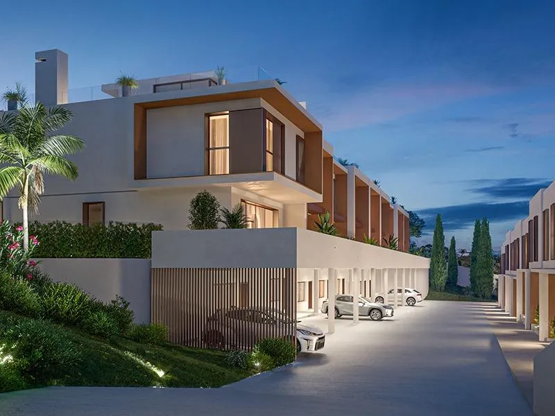 New Build Townhouses and Corner Semi Detached Homes at La Cala de Mijas& & Exclusive Gated Residential Complex on the Costa del Sol& This modern gated residential complex is ideally located in one of the most sought after areas of the Costa del S