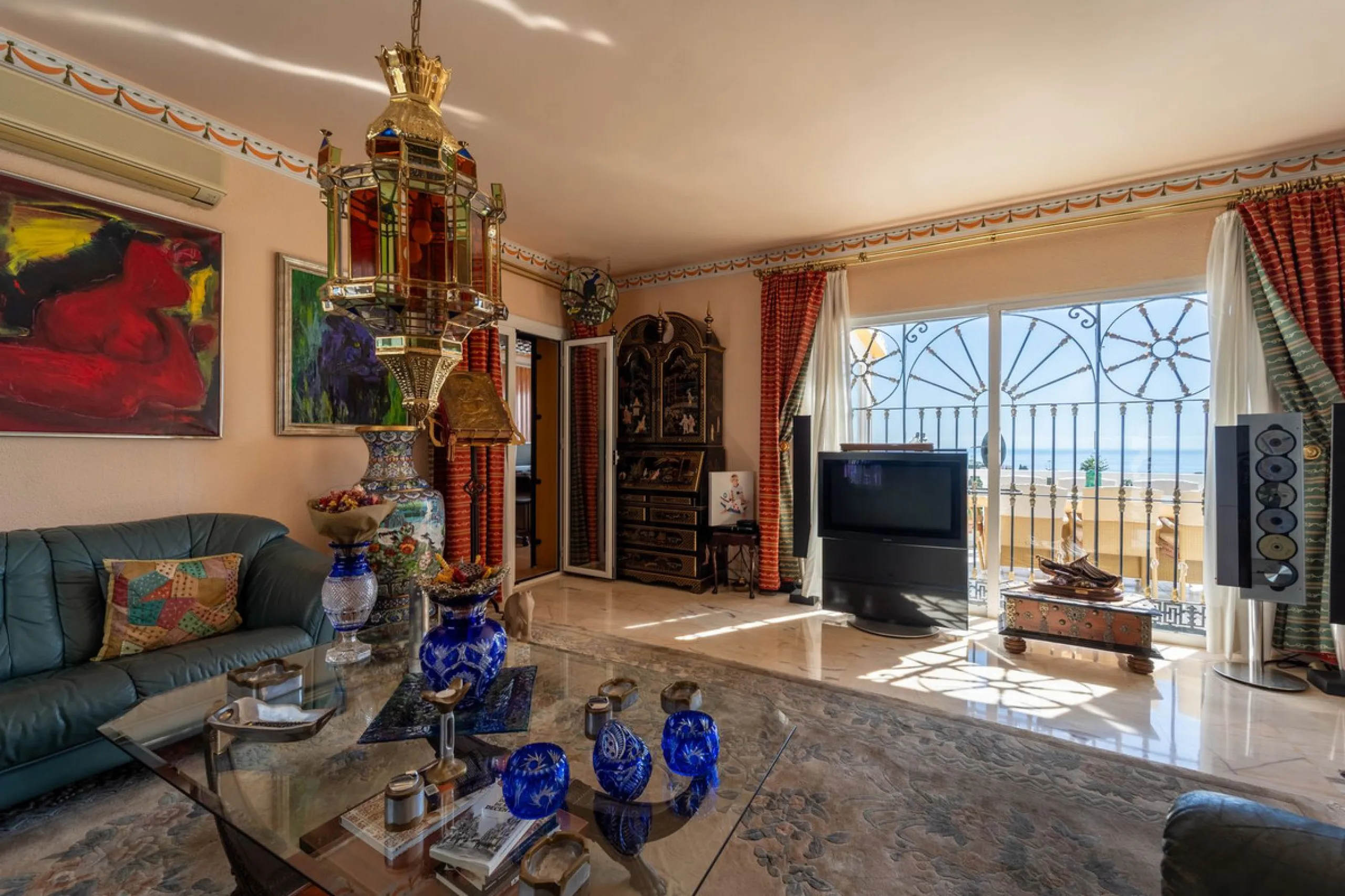 Exclusive Andalusian-Style Villa with Panoramic Sea Views in Torremuelle