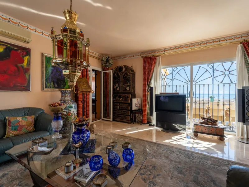 Exclusive Andalusian-Style Villa with Panoramic Sea Views in Torremuelle