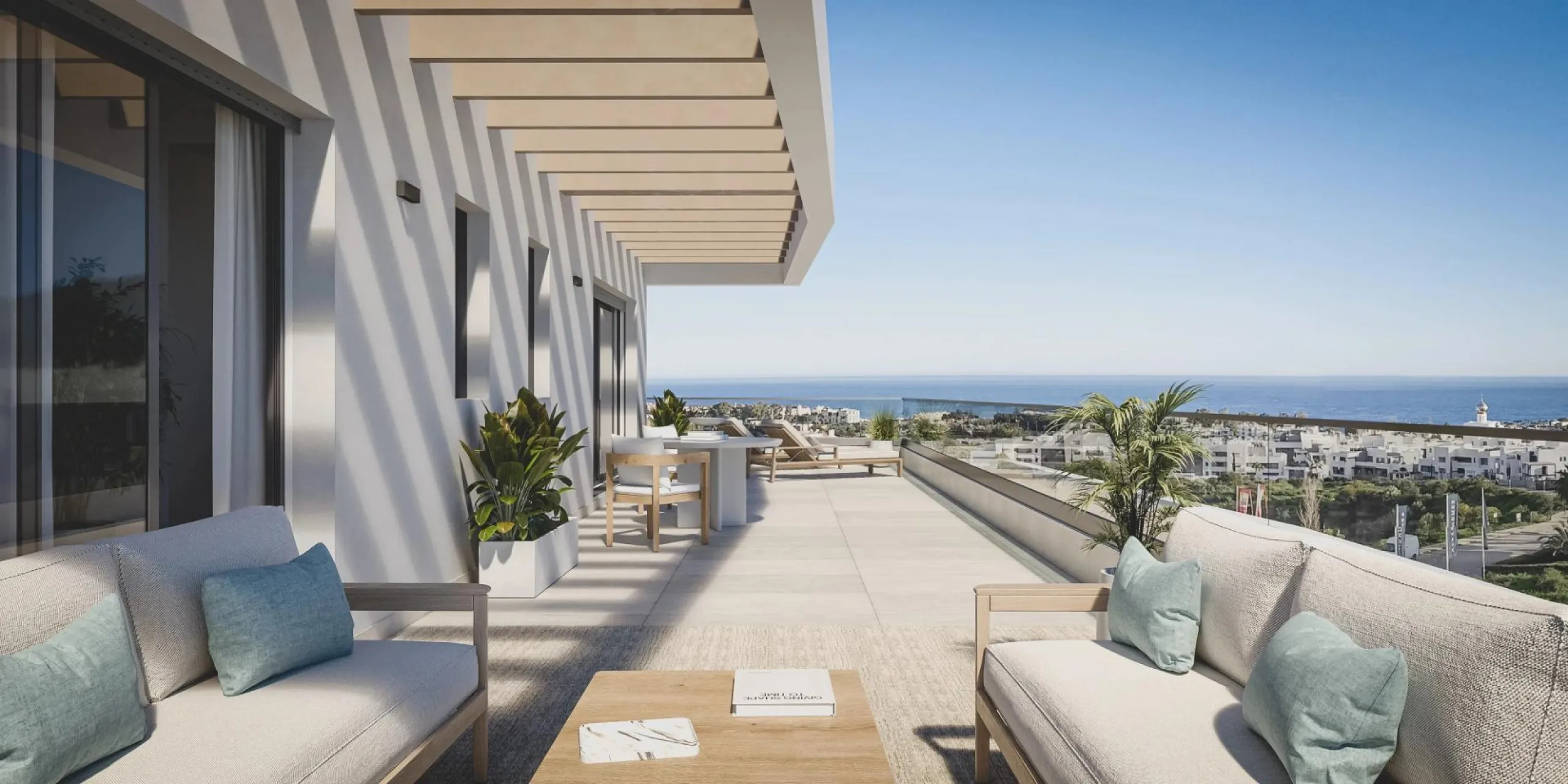 New Build Apartments with Sea Views next to Selwo Park, Estepona& & Modern homes in a privileged natural setting& Located in the exclusive Selwo area, between Estepona and San Pedro de Alcántara, this new residential development on the Costa del 