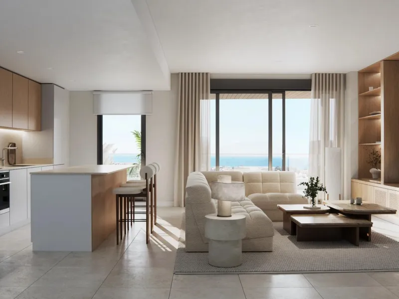 New Build Apartments with Sea Views next to Selwo Park, Estepona& & Modern homes in a privileged natural setting& Located in the exclusive Selwo area, between Estepona and San Pedro de Alcántara, this new residential development on the Costa del 