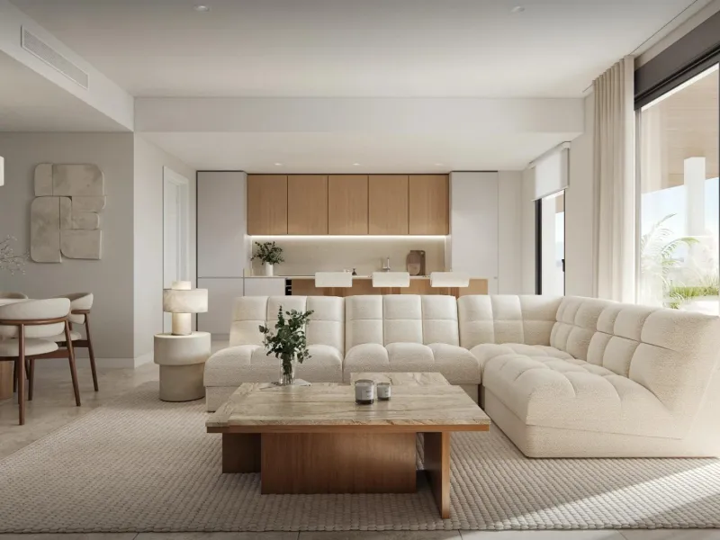 New Build Apartments with Sea Views next to Selwo Park, Estepona& & Modern homes in a privileged natural setting& Located in the exclusive Selwo area, between Estepona and San Pedro de Alcántara, this new residential development on the Costa del 