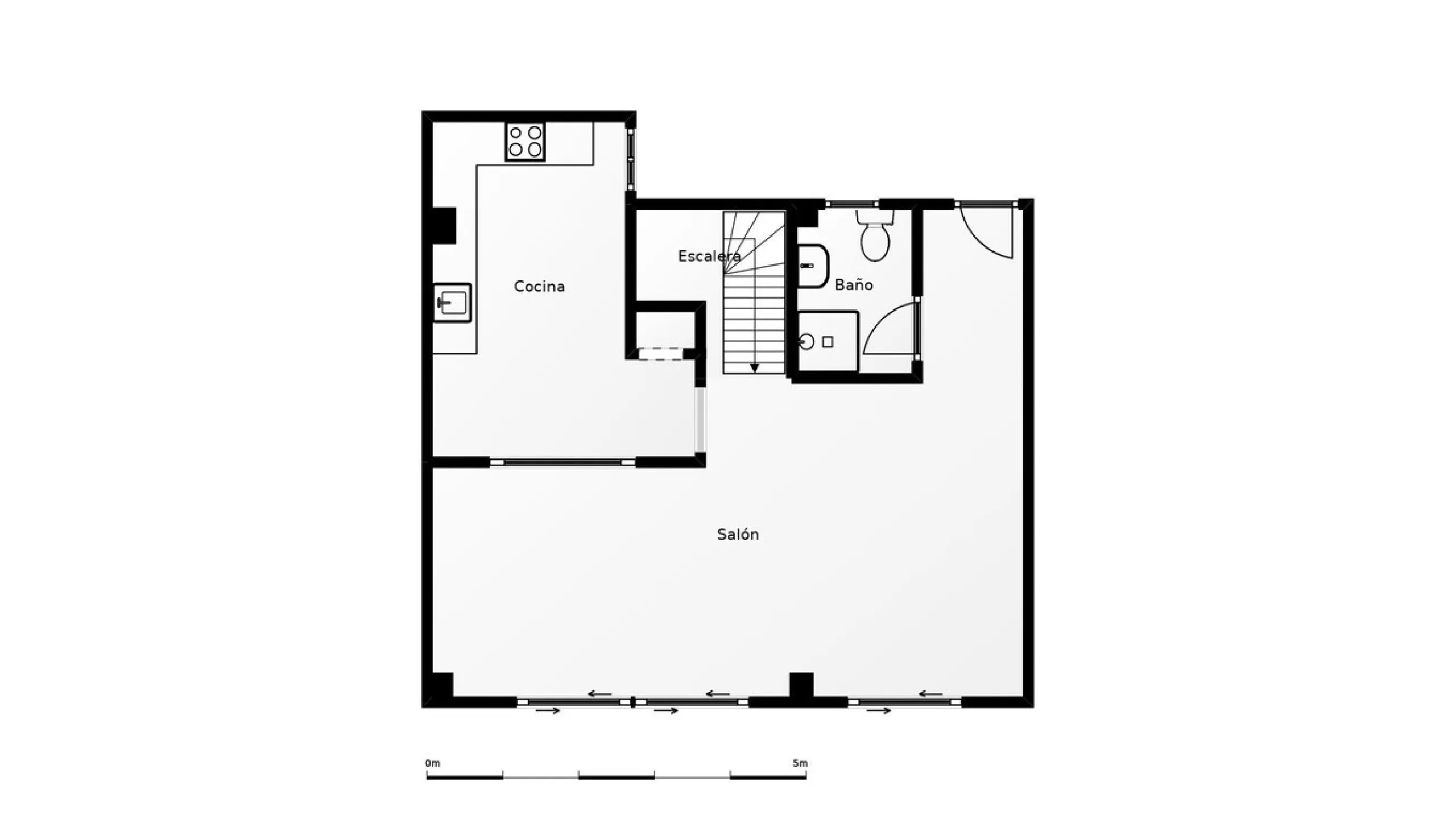 If you're looking for space, natural light, and a great location, this property is for you. It is a 92 m² triplex with a very comfortable layout and a 40 m² solarium terrace that is essentially an additional outdoor living room.