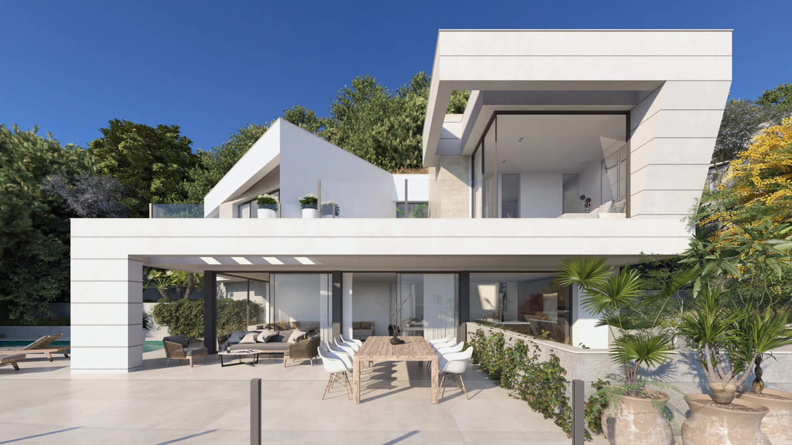 House - Detached Villa в продаже в Málaga, Málaga. В доме 4 спален и 4 ванных комнат. Площадь дома 318 м². Площадь участка 869 м²