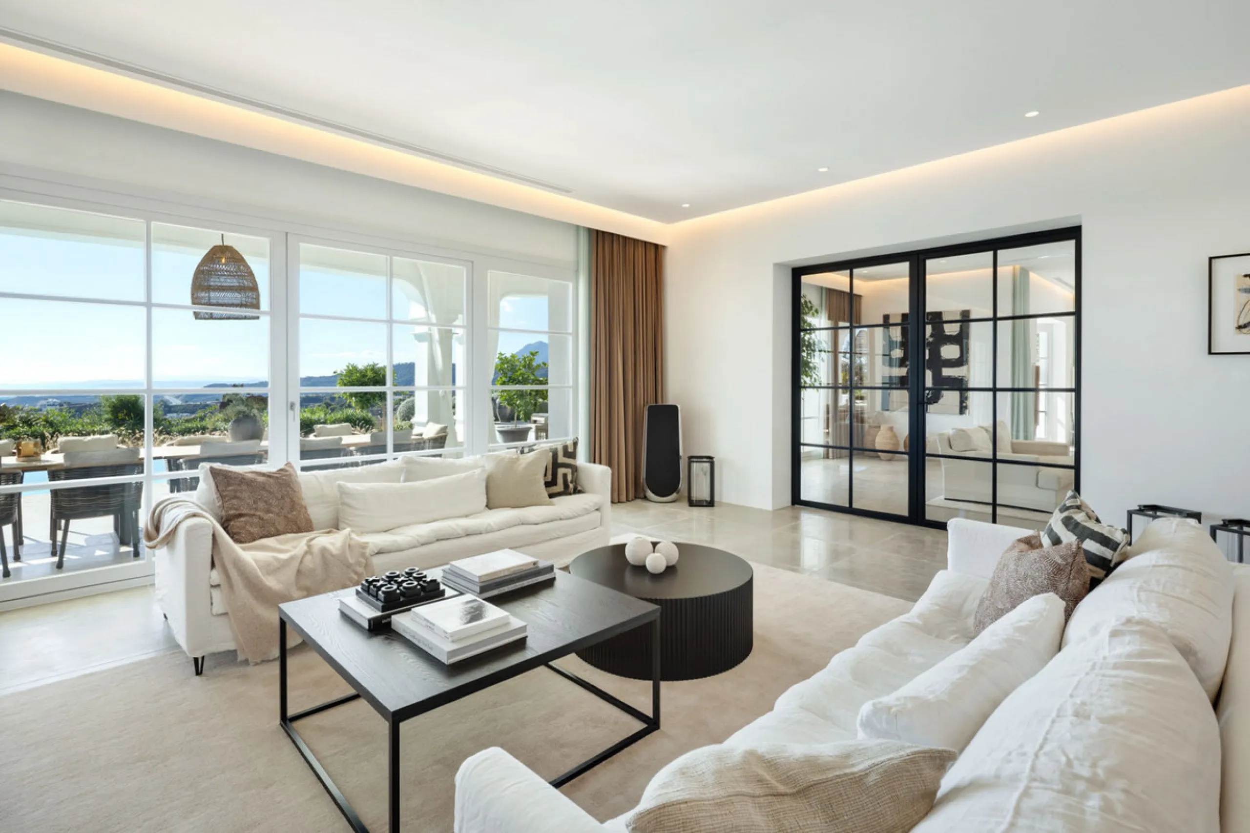 Villa Marbella is nestled within the prestigious, 24-hour secure enclave of the Marbella Club Golf Resort, this Andalusian-inspired yet contemporary mansion for sale offers an extraordinary blend of timeless elegance and modern luxury. The exclusive resor