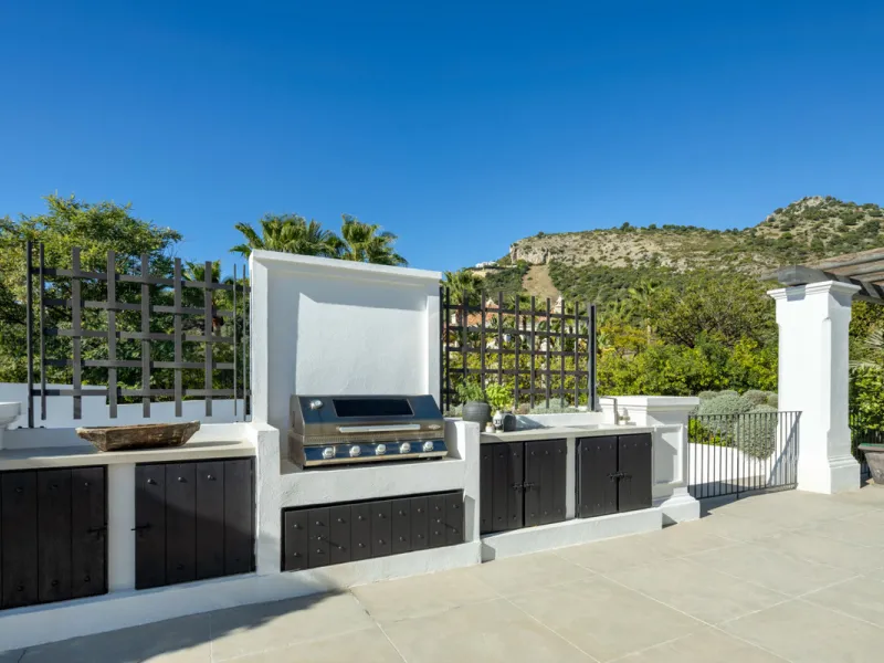 Villa Marbella is nestled within the prestigious, 24-hour secure enclave of the Marbella Club Golf Resort, this Andalusian-inspired yet contemporary mansion for sale offers an extraordinary blend of timeless elegance and modern luxury. The exclusive resor