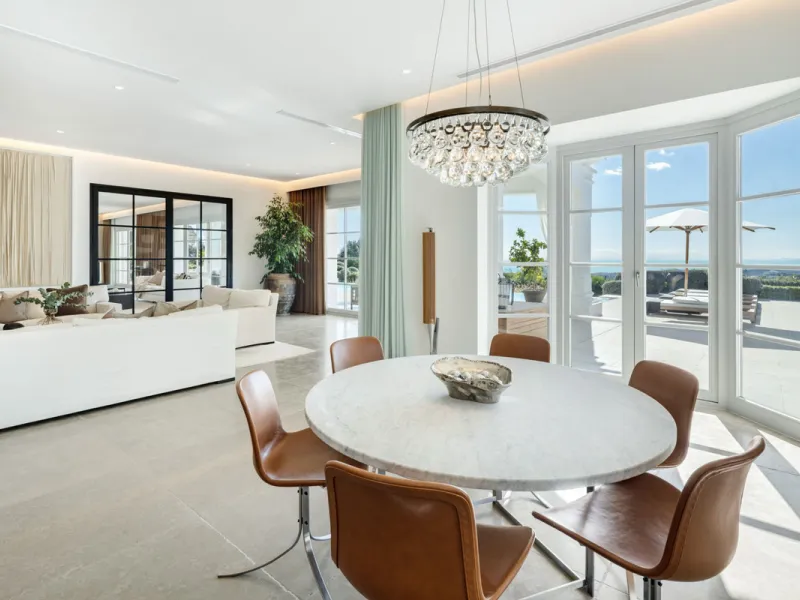 Villa Marbella is nestled within the prestigious, 24-hour secure enclave of the Marbella Club Golf Resort, this Andalusian-inspired yet contemporary mansion for sale offers an extraordinary blend of timeless elegance and modern luxury. The exclusive resor