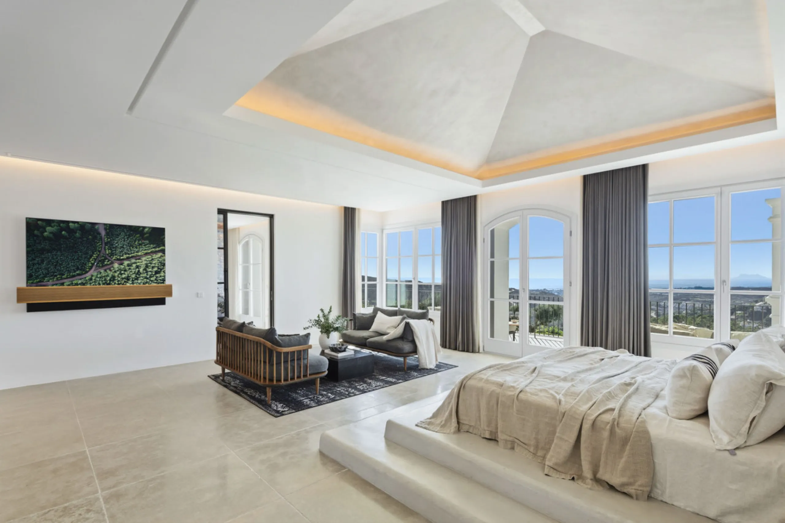Villa Marbella is nestled within the prestigious, 24-hour secure enclave of the Marbella Club Golf Resort, this Andalusian-inspired yet contemporary mansion for sale offers an extraordinary blend of timeless elegance and modern luxury. The exclusive resor