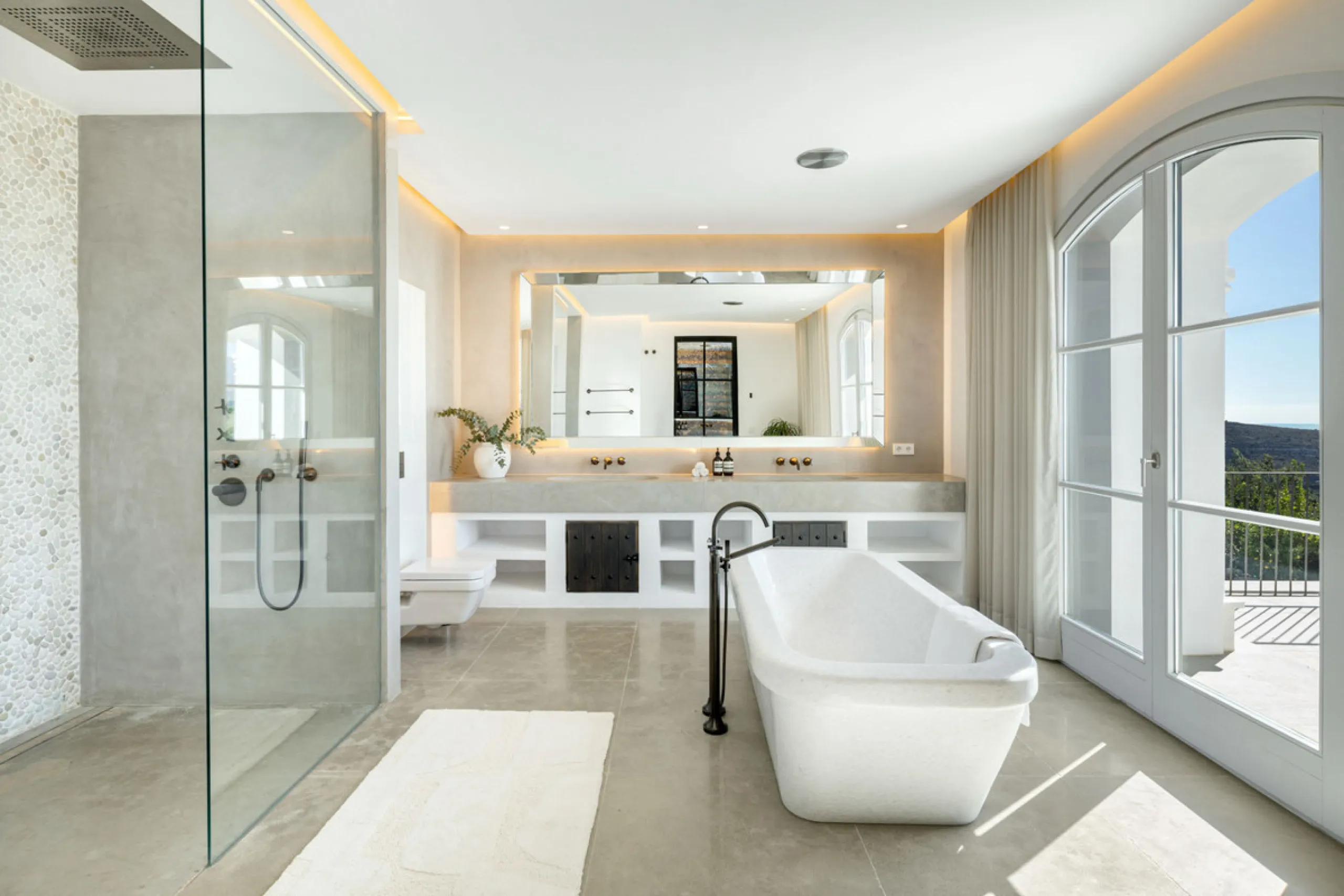 Villa Marbella is nestled within the prestigious, 24-hour secure enclave of the Marbella Club Golf Resort, this Andalusian-inspired yet contemporary mansion for sale offers an extraordinary blend of timeless elegance and modern luxury. The exclusive resor