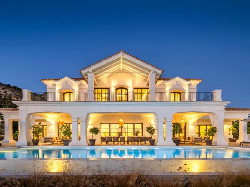 Villa Marbella is nestled within the prestigious, 24-hour secure enclave of the Marbella Club Golf Resort, this Andalusian-inspired yet contemporary mansion for sale offers an extraordinary blend of timeless elegance and modern luxury. The exclusive resor
