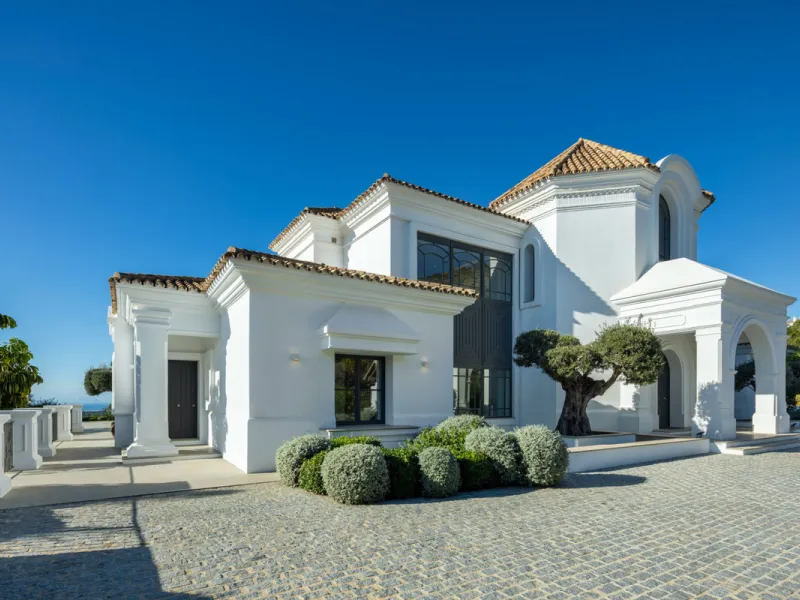 Villa Marbella is nestled within the prestigious, 24-hour secure enclave of the Marbella Club Golf Resort, this Andalusian-inspired yet contemporary mansion for sale offers an extraordinary blend of timeless elegance and modern luxury. The exclusive resor