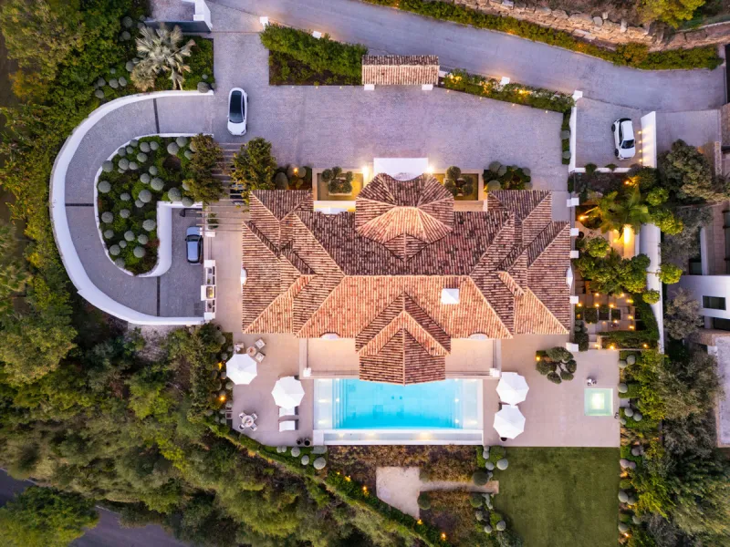 Villa Marbella is nestled within the prestigious, 24-hour secure enclave of the Marbella Club Golf Resort, this Andalusian-inspired yet contemporary mansion for sale offers an extraordinary blend of timeless elegance and modern luxury. The exclusive resor