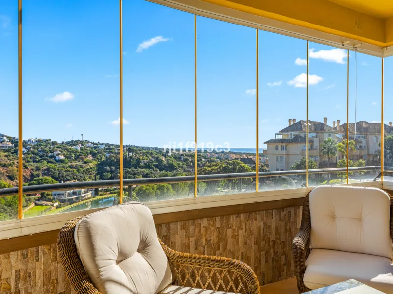 Discover a truly exceptional home in the prestigious Elviria Hills complex. Originally a two-bedroom apartment, converted into a modern three-bedroom property that combines contemporary design, comfort, and some of the best panoramic sea views in the area