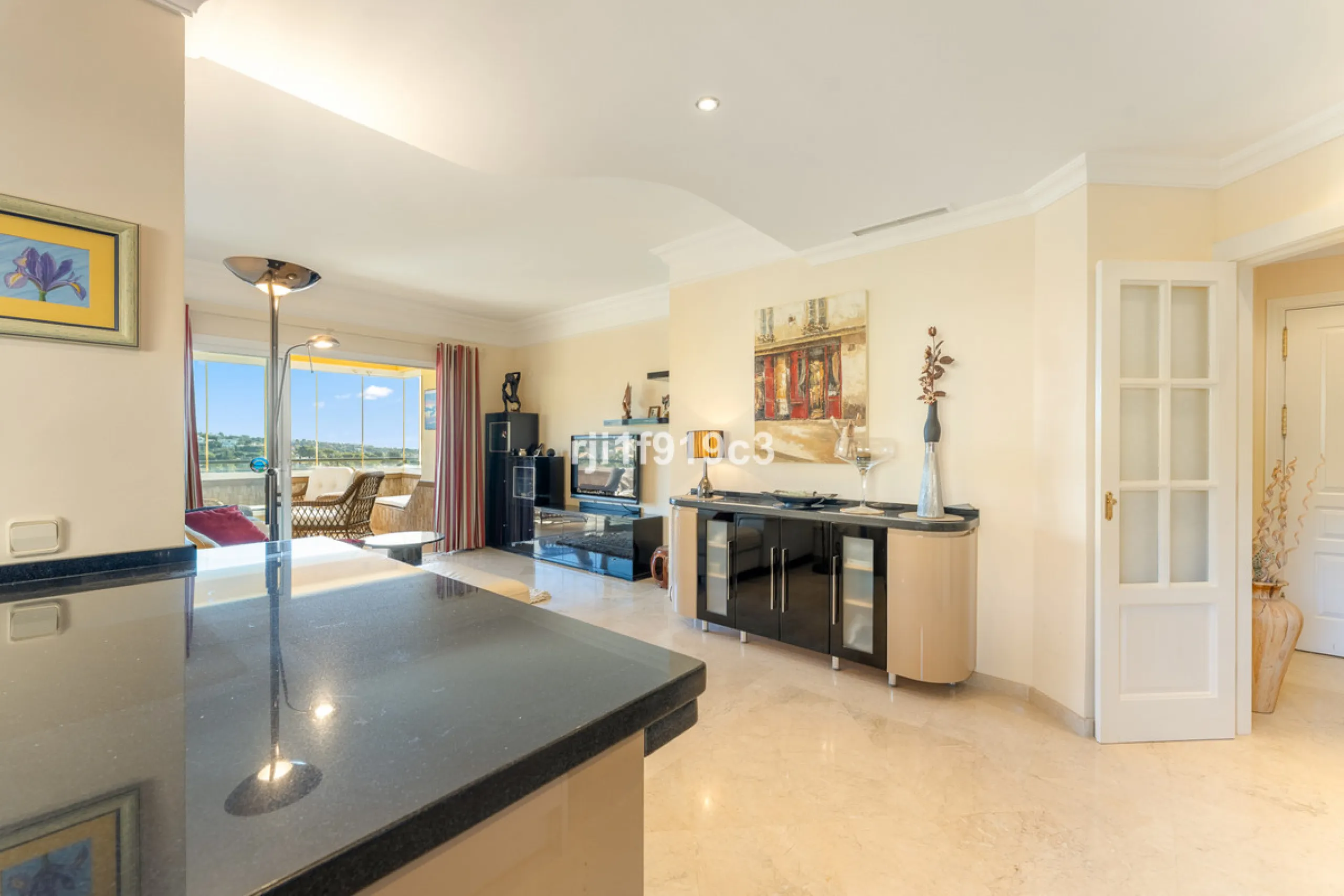 Discover a truly exceptional home in the prestigious Elviria Hills complex. Originally a two-bedroom apartment, converted into a modern three-bedroom property that combines contemporary design, comfort, and some of the best panoramic sea views in the area