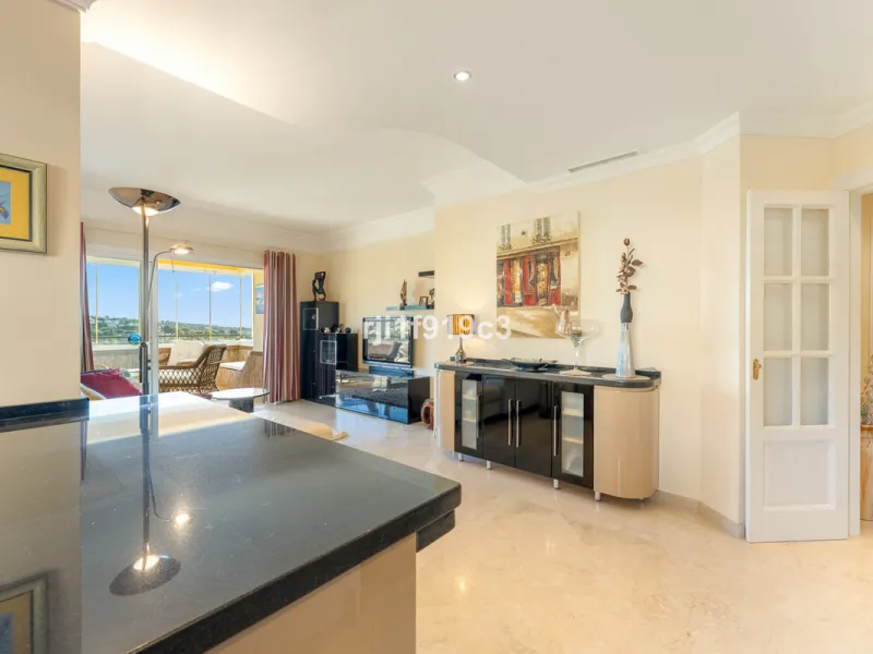 Discover a truly exceptional home in the prestigious Elviria Hills complex. Originally a two-bedroom apartment, converted into a modern three-bedroom property that combines contemporary design, comfort, and some of the best panoramic sea views in the area