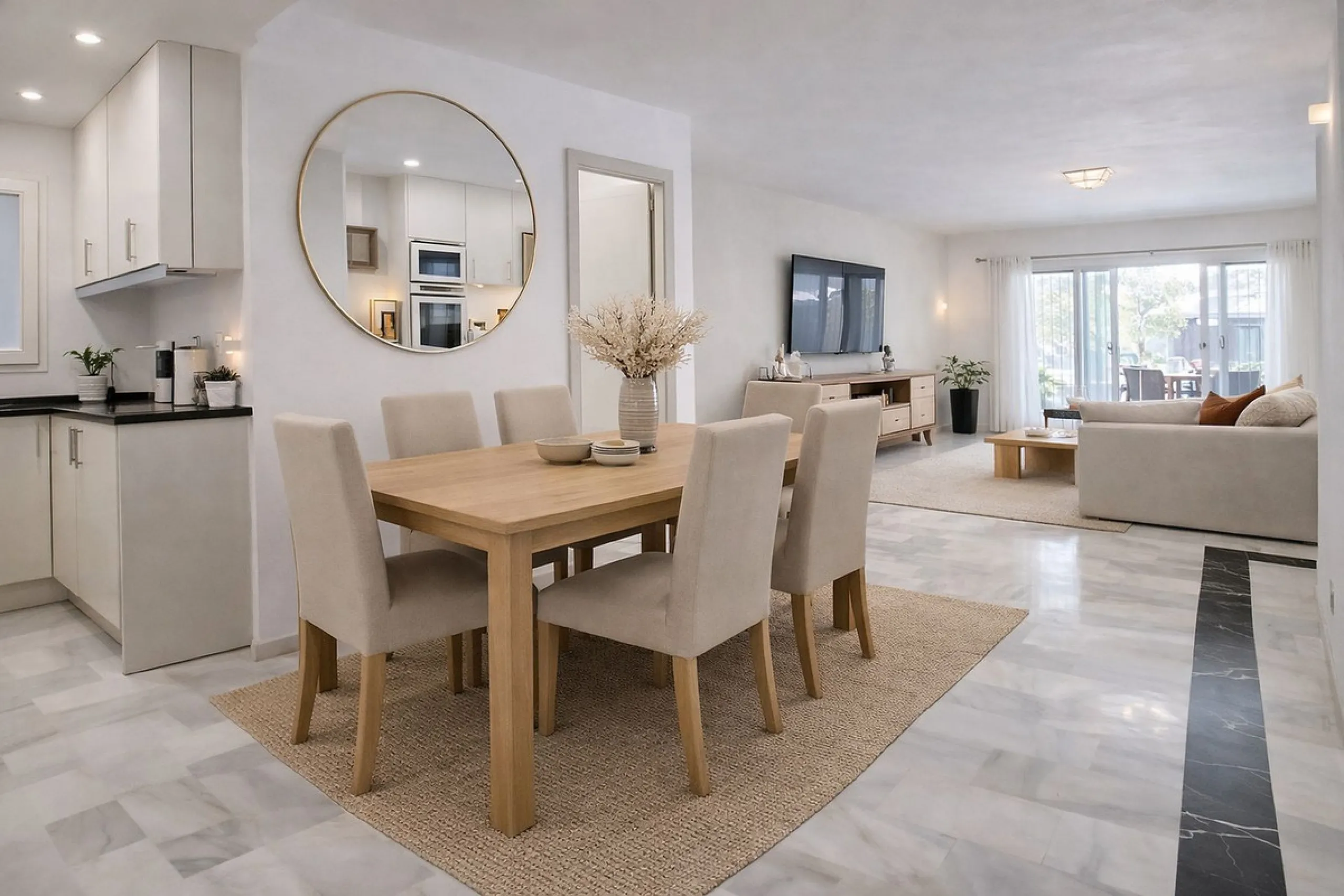 SPACIOUS BEACHSIDE APARTMENT WITH LARGE SOUTH-FACING TERRACE