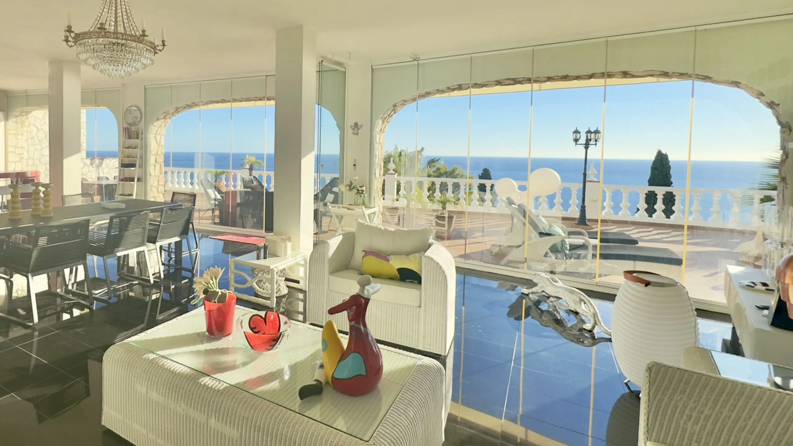Panoramic sea-view villa in Torremuelle, Benalmádena