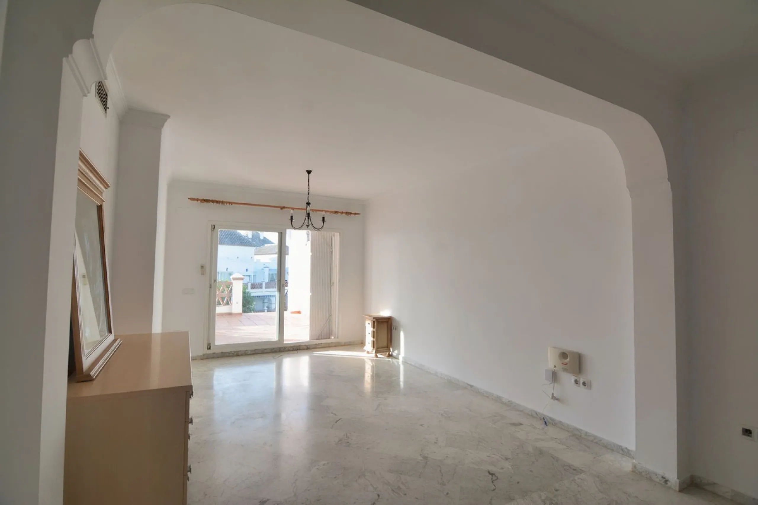 Magnificent apartment in Mijas Golf with sunny terrace and to the mountain