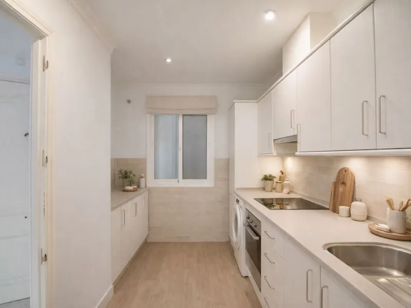 Magnificent apartment in Mijas Golf with sunny terrace and to the mountain