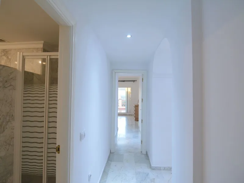 Magnificent apartment in Mijas Golf with sunny terrace and to the mountain