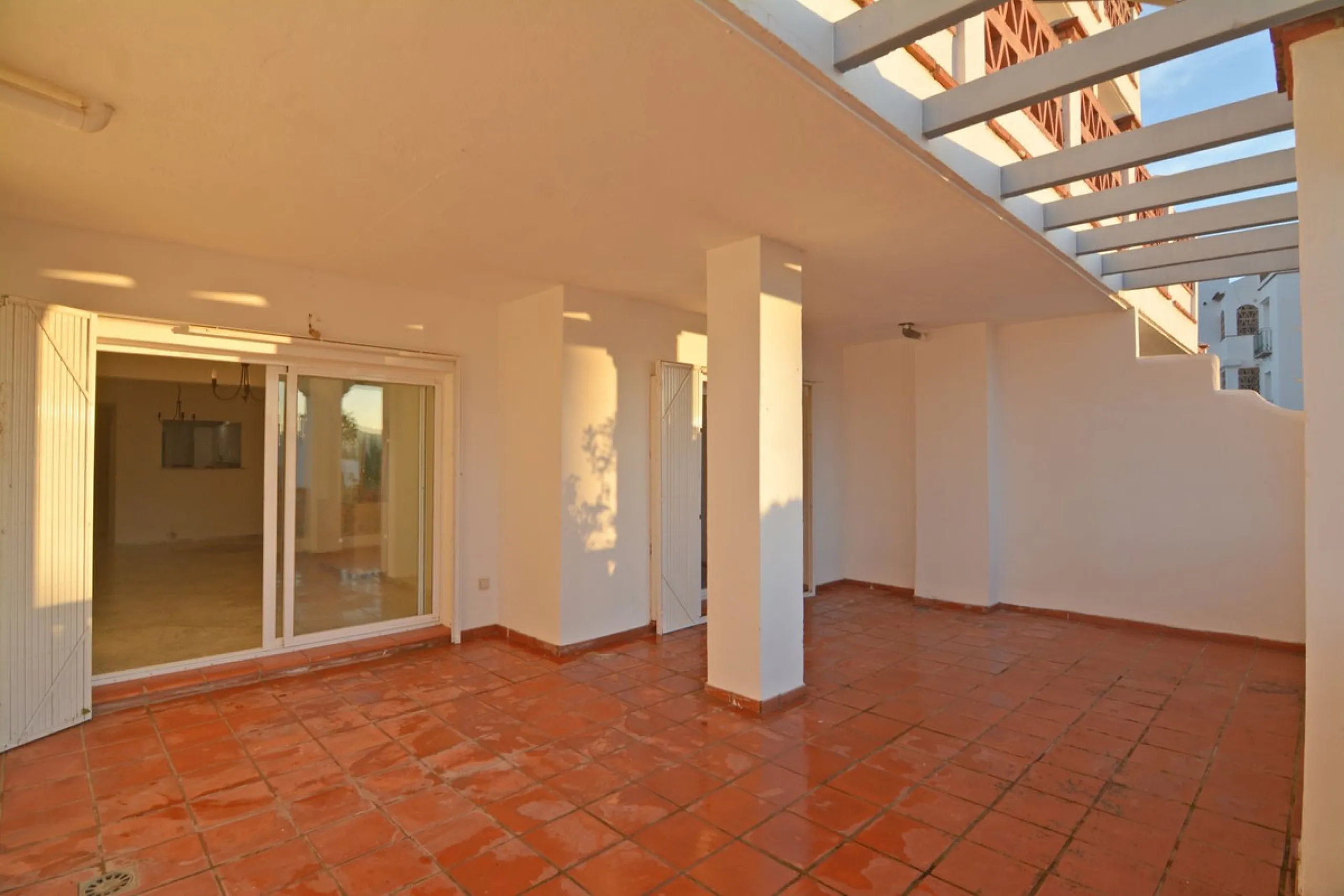 Magnificent apartment in Mijas Golf with sunny terrace and to the mountain