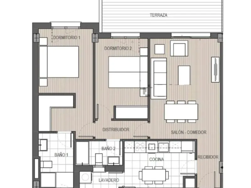 Apartment - Middle Floor Apartment в продаже в Marbella, Málaga. В доме 2 спален и 2 ванных комнат. Площадь дома 88 м²