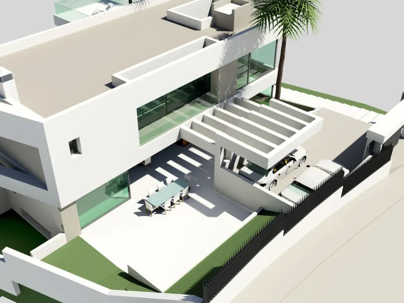 Urban Plot with Completed Project and Building Permit in Effect – Guadalmina Golf Course Frontline