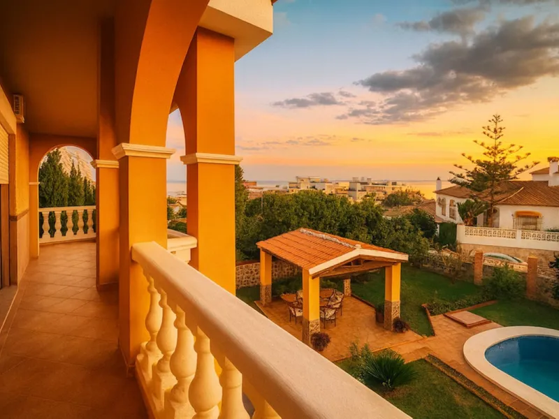 House - Detached Villa в продаже в Torremolinos, Málaga. В доме 3 спален и 3 ванных комнат. Площадь дома 263 м². Площадь участка 913 м²