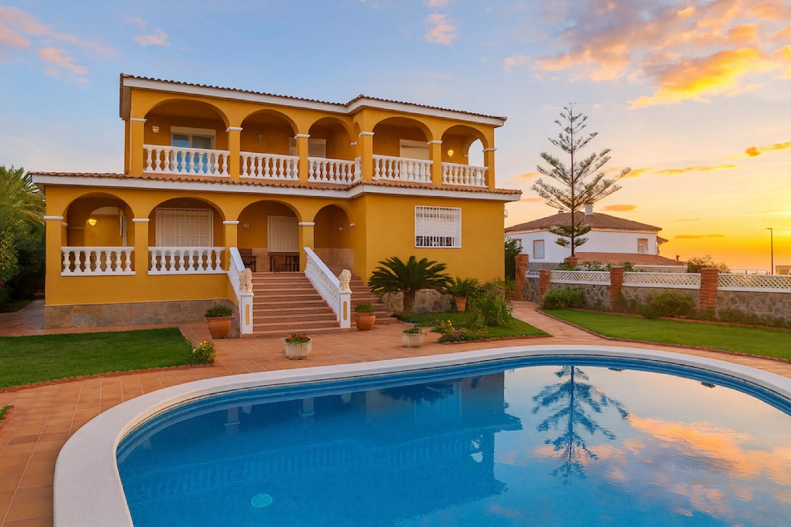 House - Detached Villa в продаже в Torremolinos, Málaga. В доме 3 спален и 3 ванных комнат. Площадь дома 263 м². Площадь участка 913 м²
