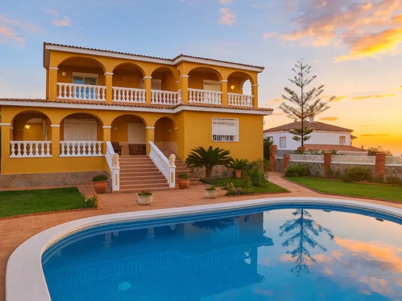 House - Detached Villa в продаже в Torremolinos, Málaga. В доме 3 спален и 3 ванных комнат. Площадь дома 263 м². Площадь участка 913 м²