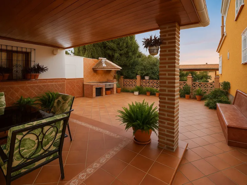 House - Detached Villa в продаже в Torremolinos, Málaga. В доме 3 спален и 3 ванных комнат. Площадь дома 263 м². Площадь участка 913 м²