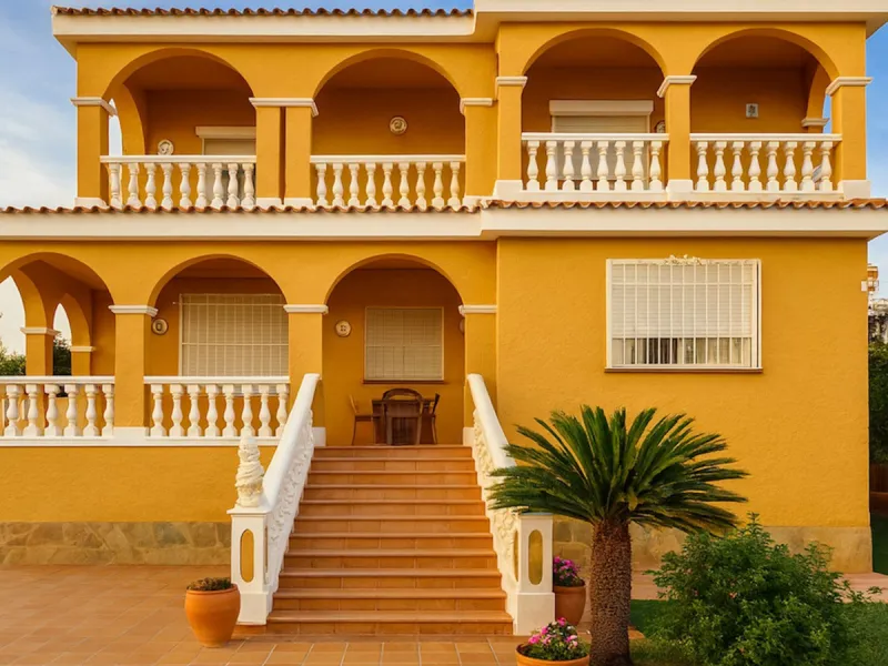 House - Detached Villa в продаже в Torremolinos, Málaga. В доме 3 спален и 3 ванных комнат. Площадь дома 263 м². Площадь участка 913 м²