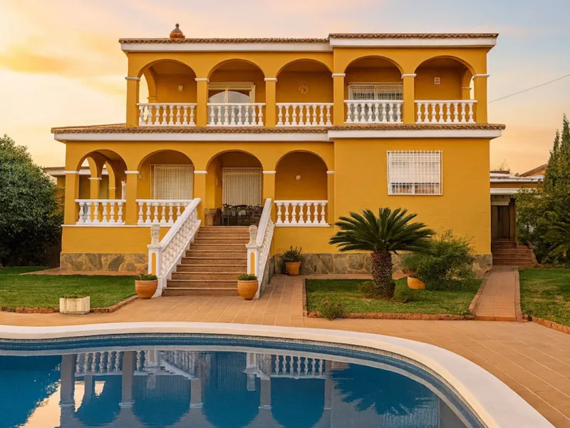 House - Detached Villa в продаже в Torremolinos, Málaga. В доме 3 спален и 3 ванных комнат. Площадь дома 263 м². Площадь участка 913 м²