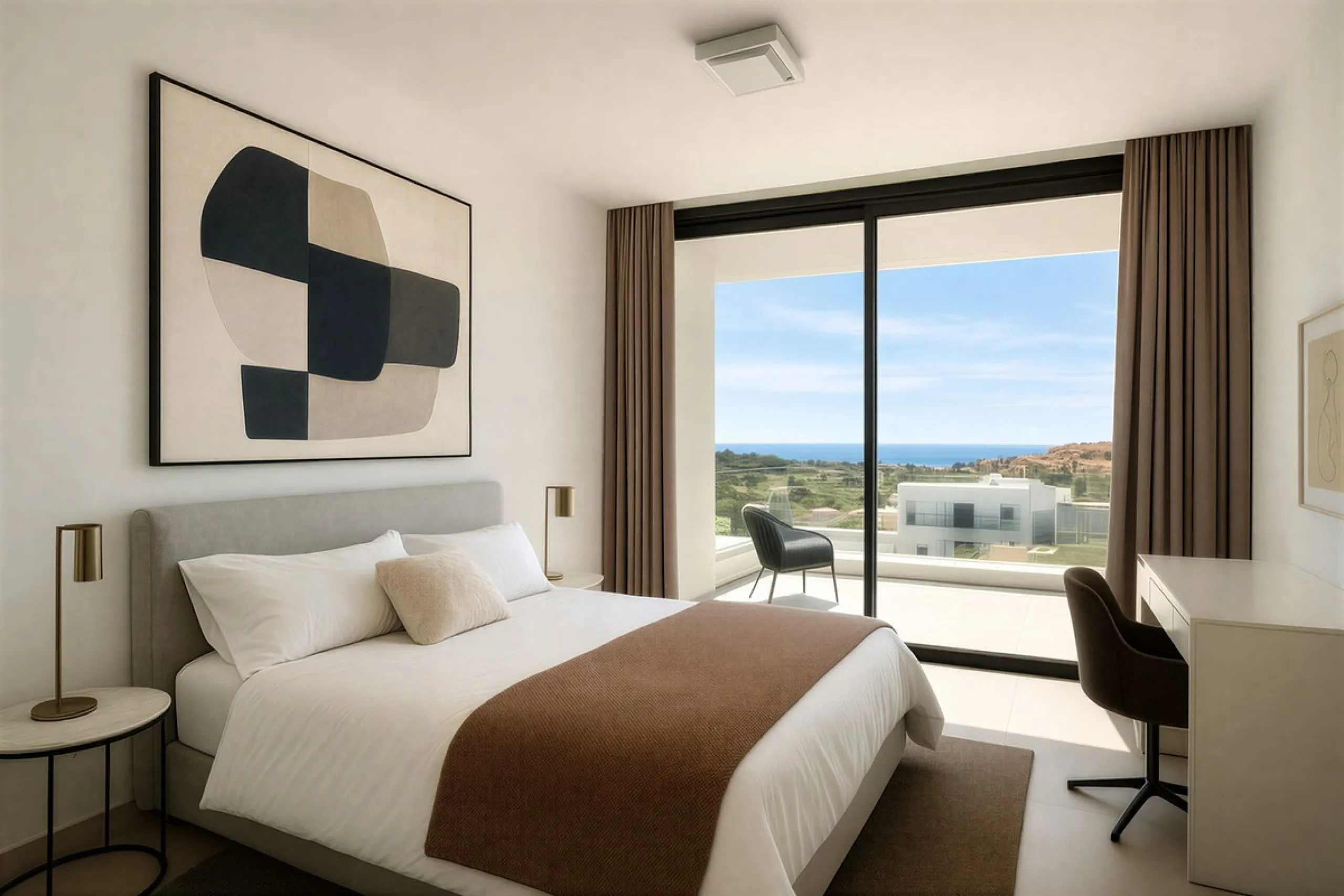 Discover modern Mediterranean living at its finest in this beautifully designed 4-bedroom, 3-bathroom luxury villa, ideally located in the sought-after area of La Duquesa on the Costa del Sol. Offering an enviable blend of elegant architecture, spacious i