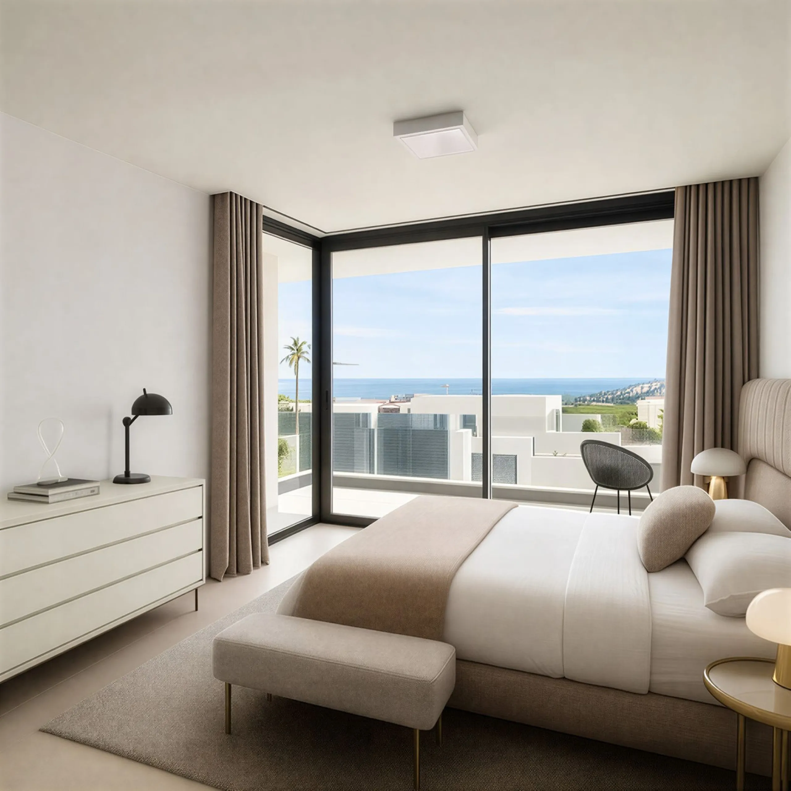 Discover modern Mediterranean living at its finest in this beautifully designed 4-bedroom, 3-bathroom luxury villa, ideally located in the sought-after area of La Duquesa on the Costa del Sol. Offering an enviable blend of elegant architecture, spacious i