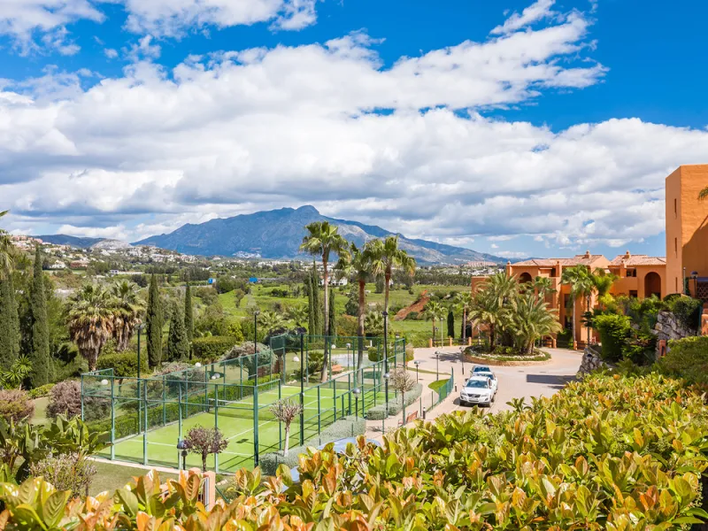 Fully renovated 3-bedroom southwest-facing garden apartment in Gazules del Sol, a fully gated and secured complex walking distance to Atalaya International School, Benahavís.