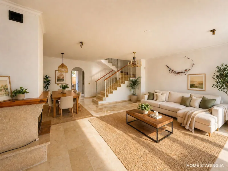 Cozy townhouse in the well-established residential complex "Balcones del Seghers", located in the Puerto de Estepona urbanization (Seghers area), one of the most sought-after areas of Estepona due to its tranquillity, proximity to the sea and easy access 