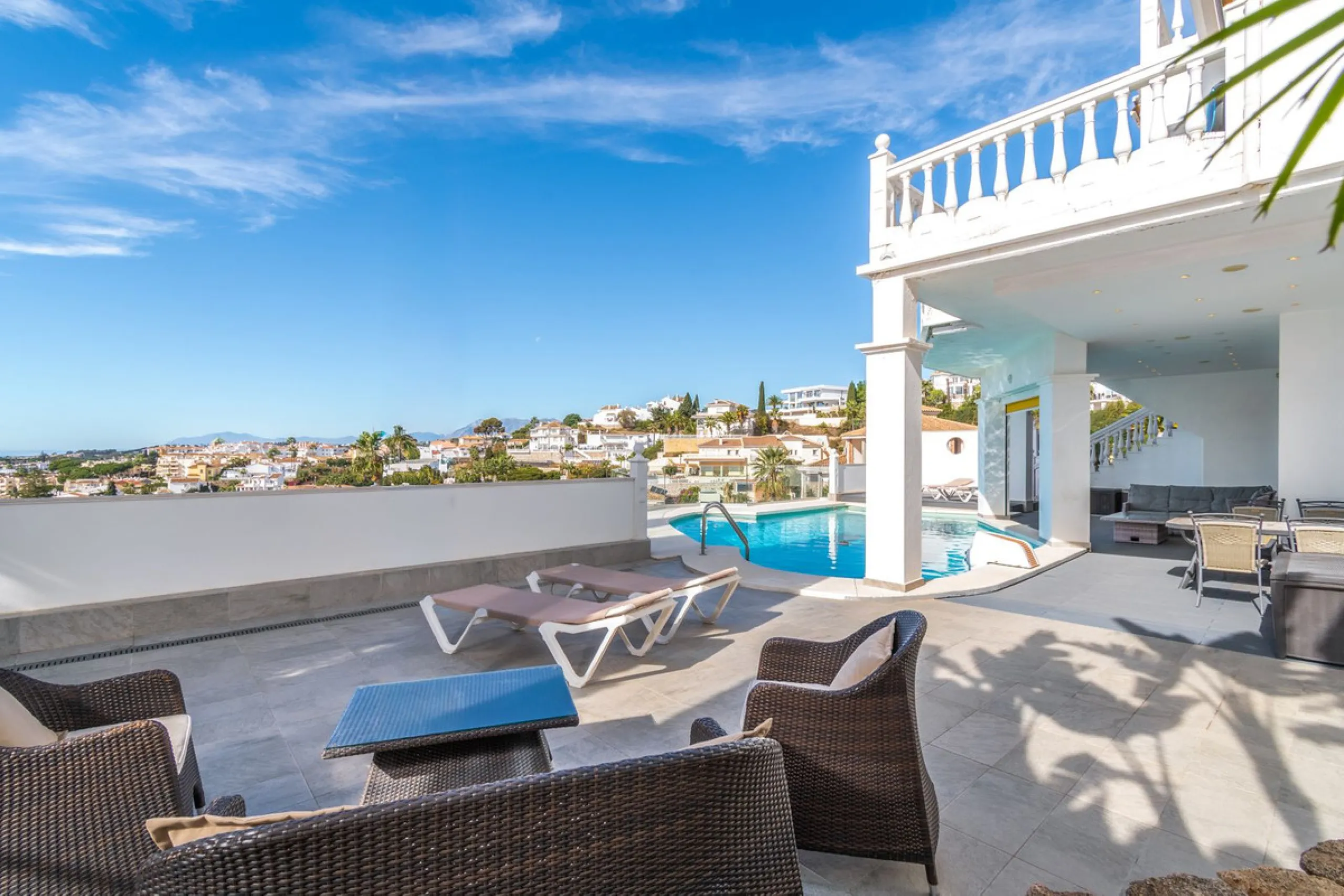 Villa in a prime location in Mijas Costa.