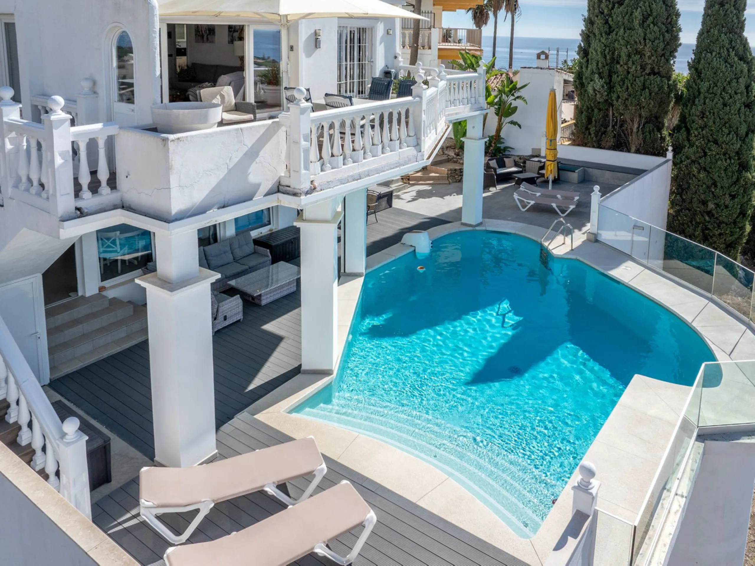 Villa in a prime location in Mijas Costa.