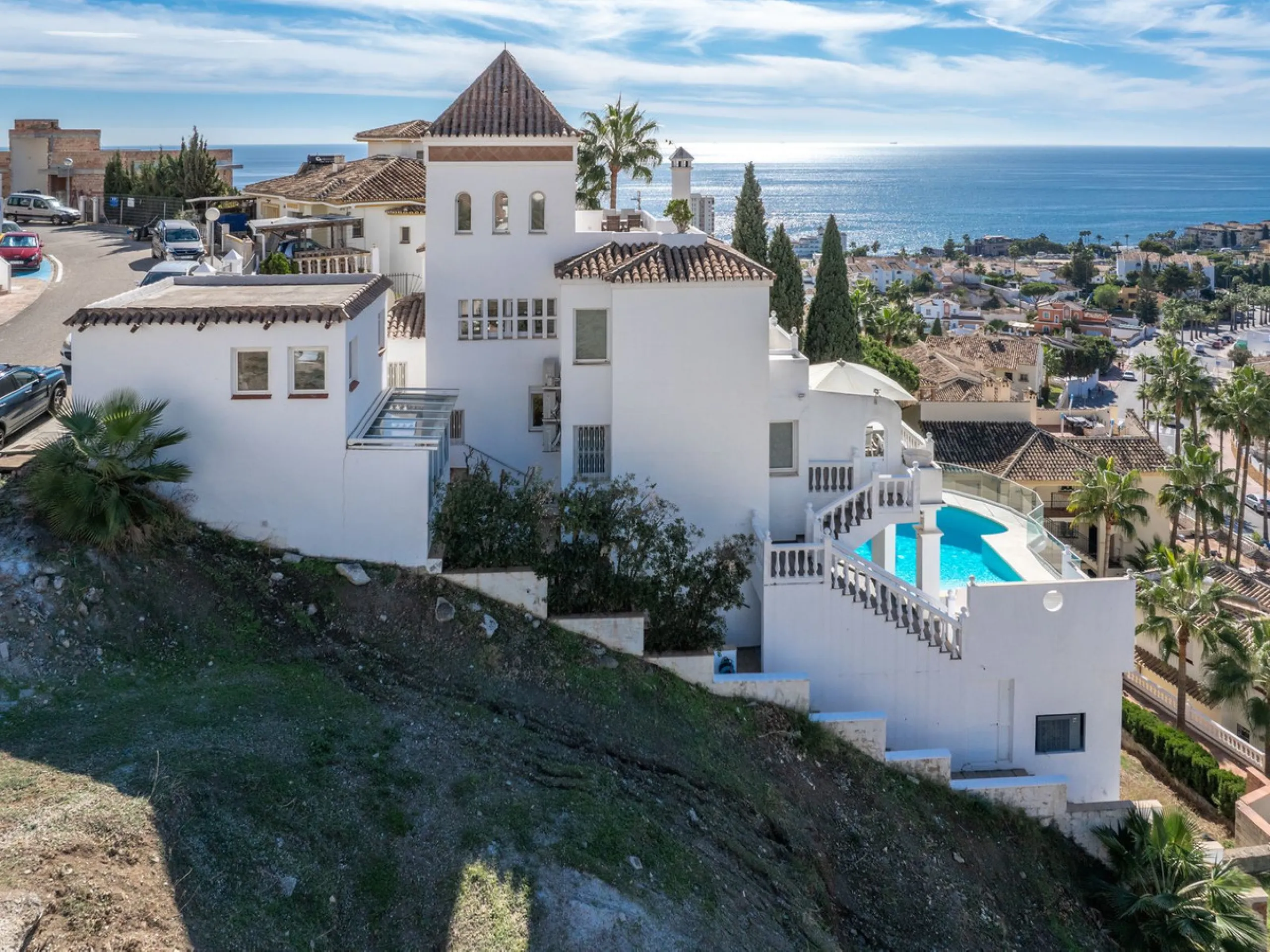 Villa in a prime location in Mijas Costa.