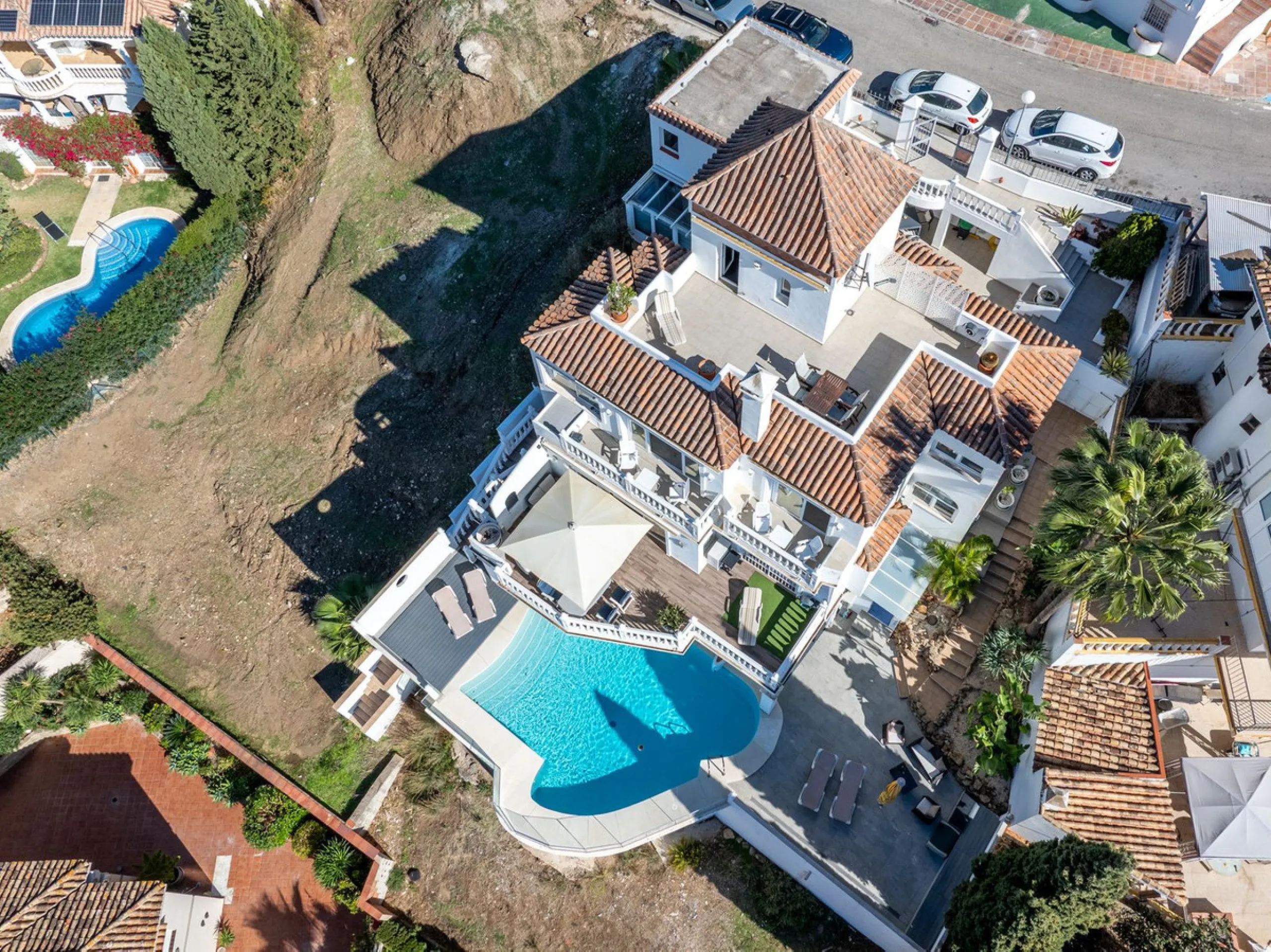 Villa in a prime location in Mijas Costa.